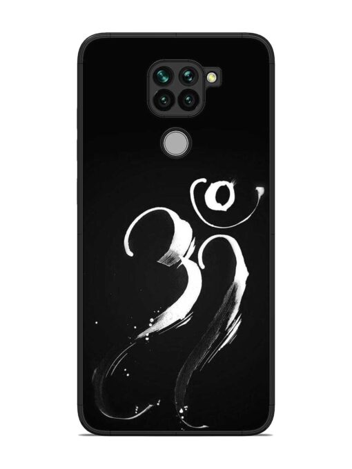 Om Logo Glossy Metal Phone Cover for Xiaomi Redmi Note 9 Zapvi