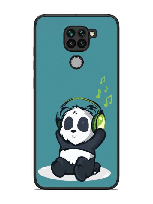 Music Panda Glossy Metal Phone Cover for Xiaomi Redmi Note 9 Zapvi