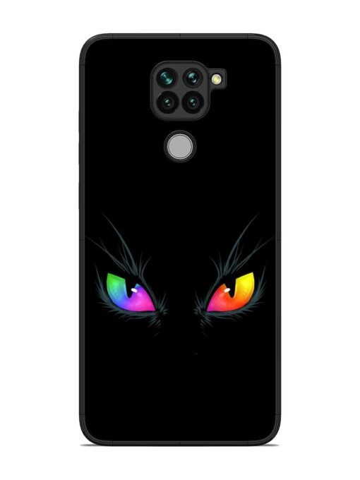 Cat Eyes Glossy Metal Phone Cover for Xiaomi Redmi Note 9 Zapvi