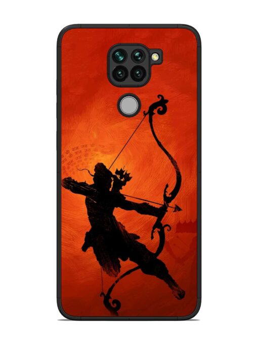 Illustration Lord Rama Glossy Metal Phone Cover for Xiaomi Redmi Note 9 Zapvi