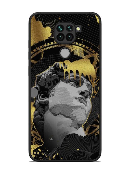 Roman Face Glossy Metal Phone Cover for Xiaomi Redmi Note 9 Zapvi