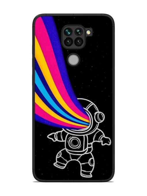 Astronaut Glossy Metal TPU Phone Cover for Xiaomi Redmi Note 9 Zapvi