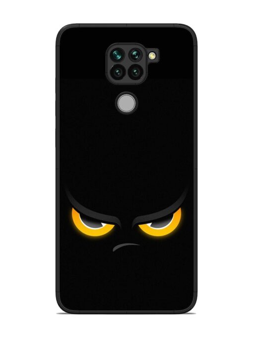 Scary Yellow Eye Glossy Metal TPU Phone Cover for Xiaomi Redmi Note 9