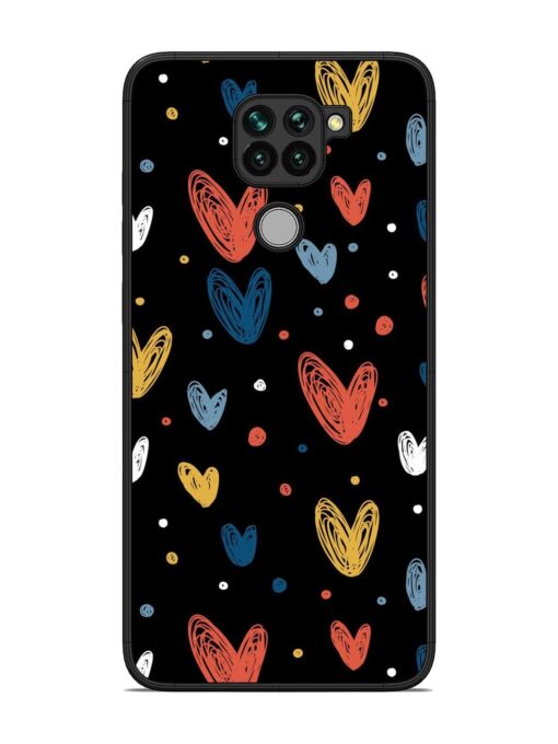 Happy Valentines Day Glossy Metal TPU Phone Cover for Xiaomi Redmi Note 9