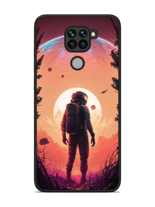 Red Sky At Morning Glossy Metal Phone Cover for Xiaomi Redmi Note 9 Zapvi