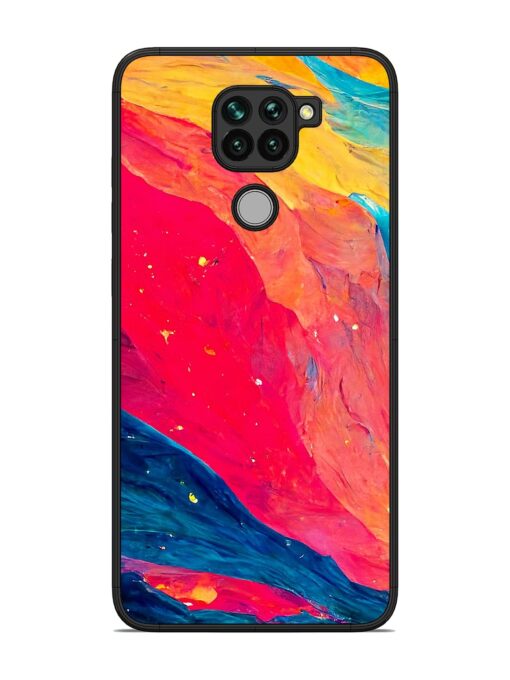 Starry Night Glossy Metal Phone Cover for Xiaomi Redmi Note 9 Zapvi