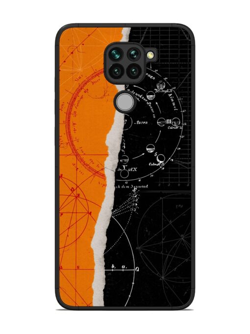 Planning Zoning Glossy Metal Phone Cover for Xiaomi Redmi Note 9 Zapvi