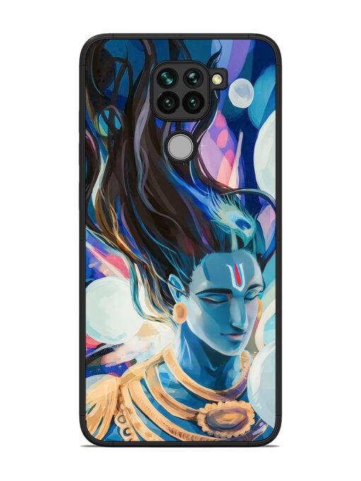 Bhagwan Sri Krishna Glossy Metal Phone Cover for Xiaomi Redmi Note 9