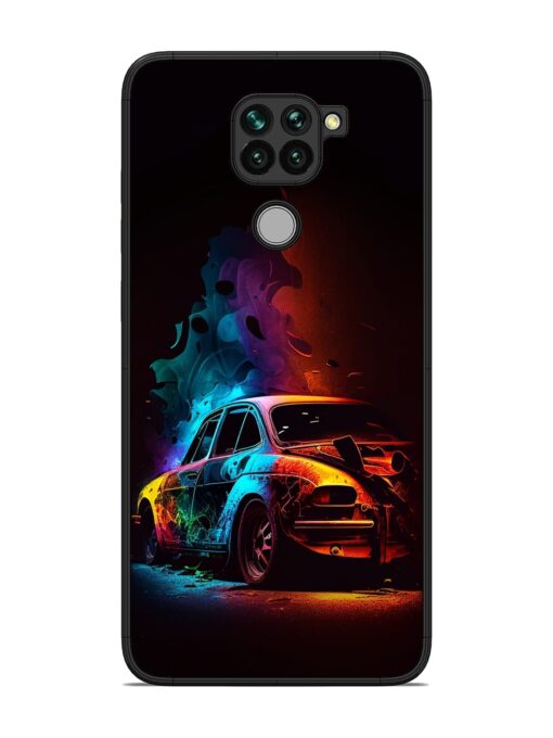 High Classic Car Art Glossy Metal Phone Cover for Xiaomi Redmi Note 9 Zapvi