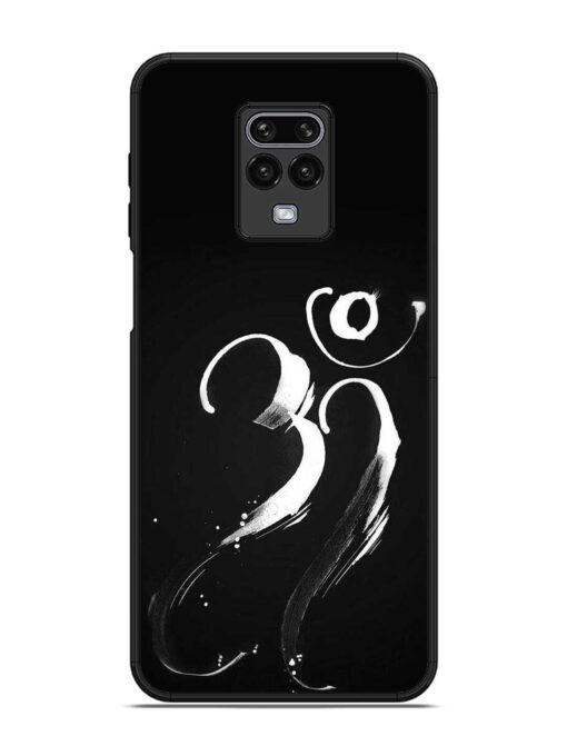 Om Logo Glossy Metal Phone Cover for Xiaomi Redmi Note 9 Pro Zapvi