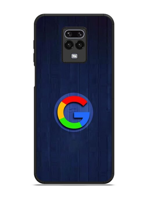 Google Logo Printed Glossy Metal TPU Phone Cover for Xiaomi Redmi Note 9 Pro Zapvi