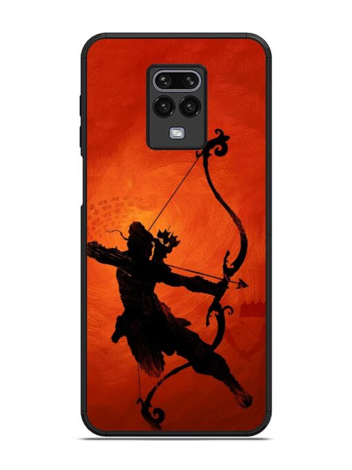 Illustration Lord Rama Glossy Metal Phone Cover for Xiaomi Redmi Note 9 Pro Zapvi