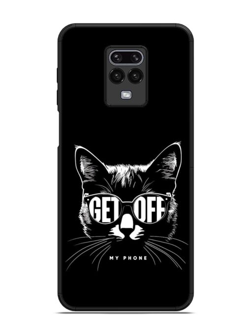 Get Off Glossy Metal TPU Phone Cover for Xiaomi Redmi Note 9 Pro