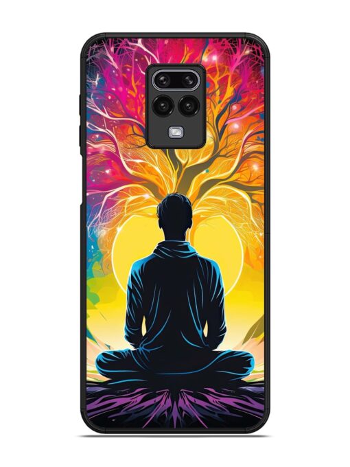 Mind Colourful Glossy Metal Phone Cover for Xiaomi Redmi Note 9 Pro Zapvi