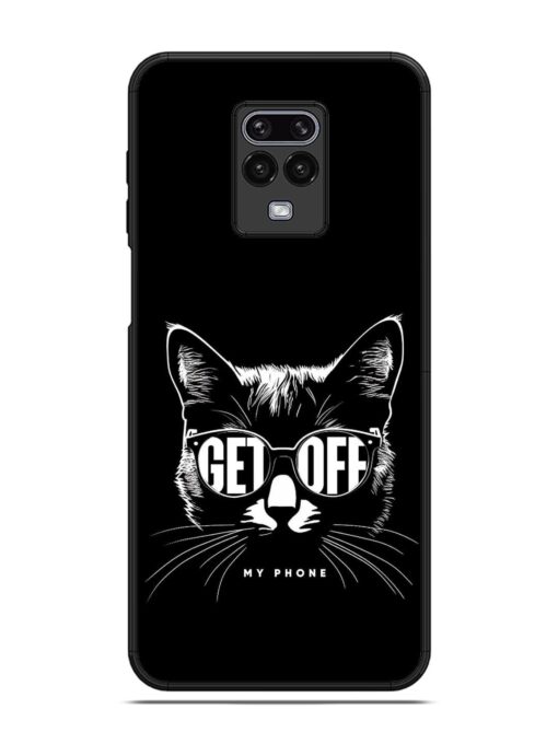 Get Off Glossy Metal TPU Phone Cover for Xiaomi Redmi Note 9 Pro Max Zapvi