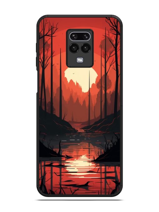 Natural Landscape Glossy Metal Phone Cover for Xiaomi Redmi Note 9 Pro Max Zapvi