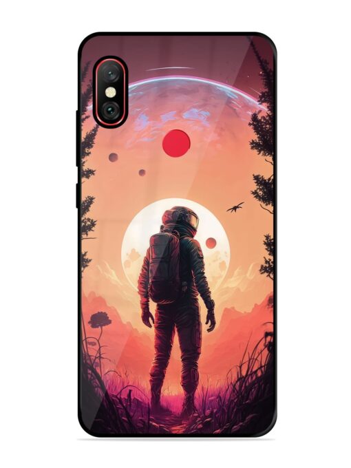 Red Sky At Morning Glossy Metal Phone Cover for Xiaomi Redmi Y2 Zapvi