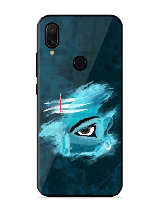 Lord Shiva Glossy Metal Phone Cover for Xiaomi Redmi Y3 Zapvi