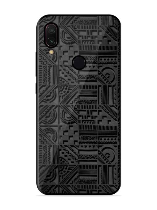 Seamless Pattern Glossy Metal Phone Cover for Xiaomi Redmi Y3