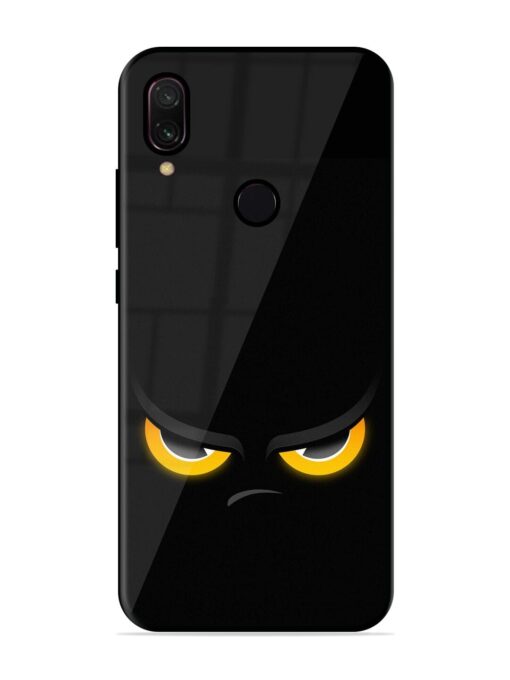 Scary Yellow Eye Glossy Metal TPU Phone Cover for Xiaomi Redmi Y3 Zapvi