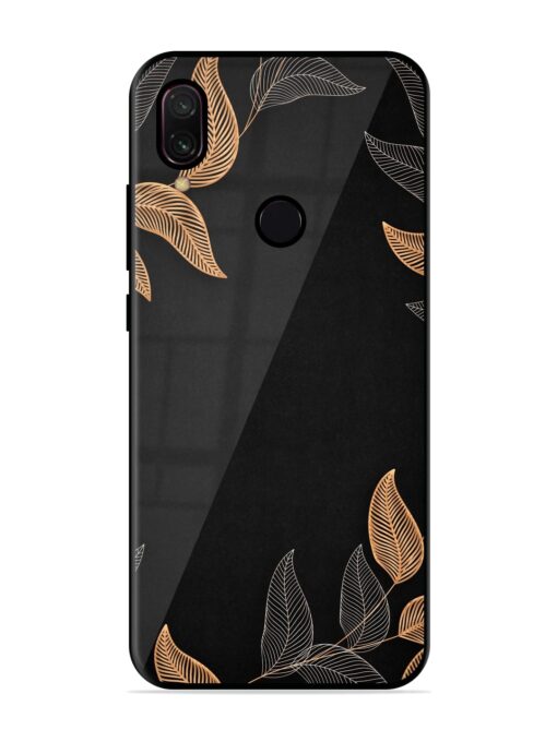 Foliage Art Glossy Metal Phone Cover for Xiaomi Redmi Y3 Zapvi