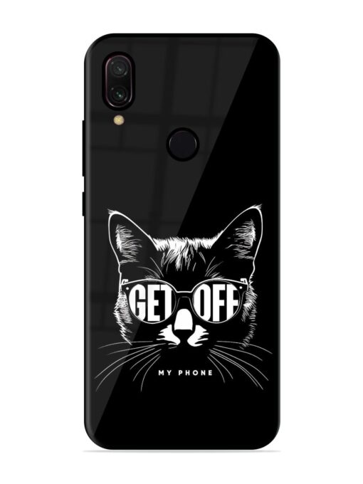 Get Off Glossy Metal TPU Phone Cover for Xiaomi Redmi Y3 Zapvi