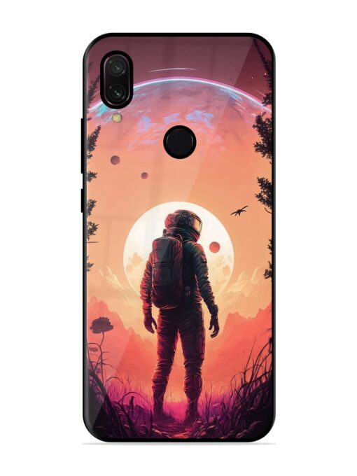 Red Sky At Morning Glossy Metal Phone Cover for Xiaomi Redmi Y3