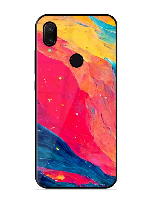 Starry Night Glossy Metal Phone Cover for Xiaomi Redmi Y3