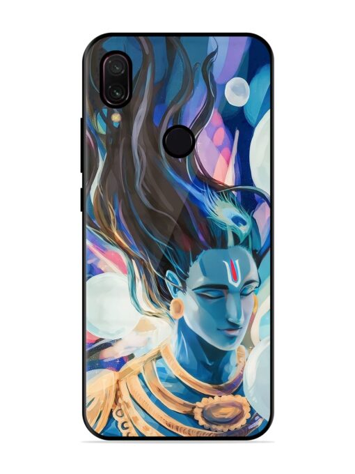 Bhagwan Sri Krishna Glossy Metal Phone Cover for Xiaomi Redmi Y3 Zapvi