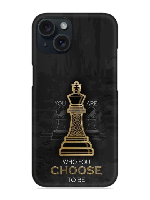 You Are Who Choose To Be Snap Case Zapvi