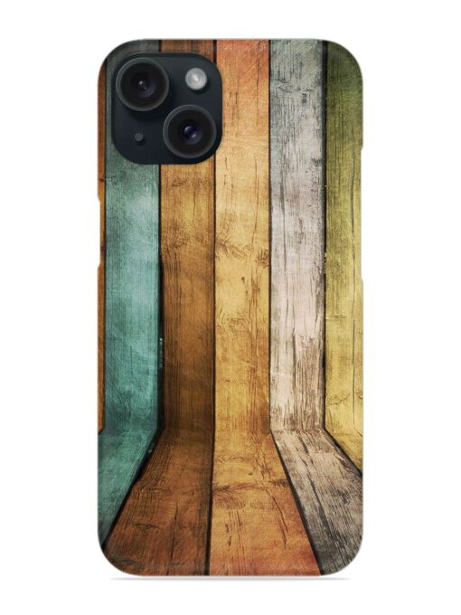 Wooden Realistic Art Snap Case Zapvi