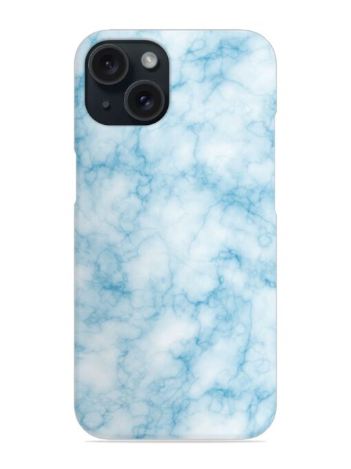 Blue White Natural Marble Snap Case Zapvi