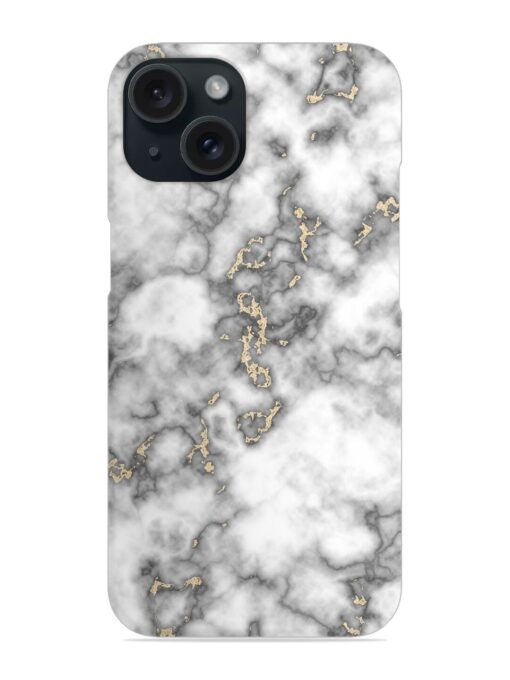 Gray And Gold Marble Snap Case Zapvi