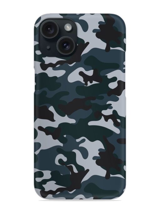 Dark Blue Army Military Art Snap Case Zapvi