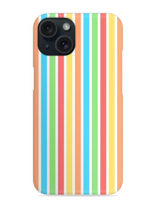 Colorful Stripes Snap Case Zapvi