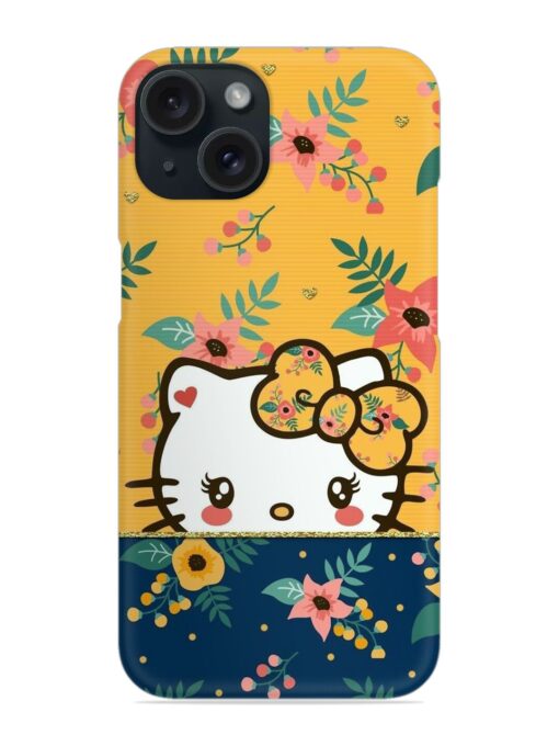 Hello Kitty Yellow Art Snap Case Zapvi