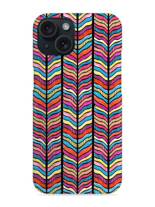 Zigzag Vertica Art Snap Case Zapvi