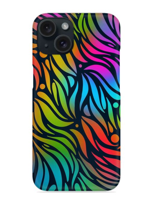 Abstract Leaf Design Snap Case Zapvi