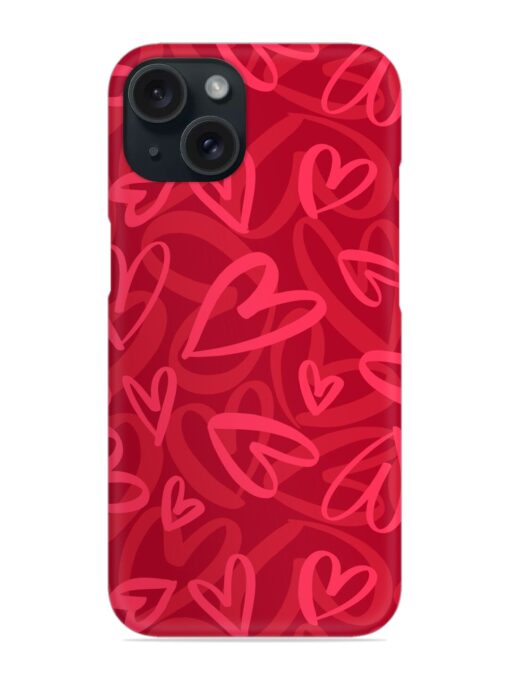 Seamless Romantic Pattern Snap Case Zapvi