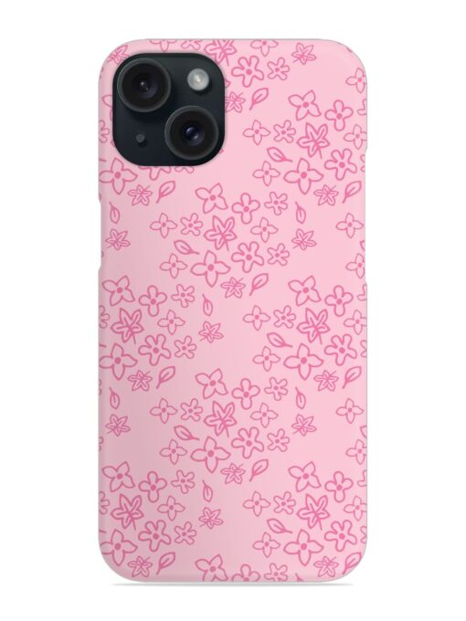 Abstract Floral Seamless Snap Case Zapvi