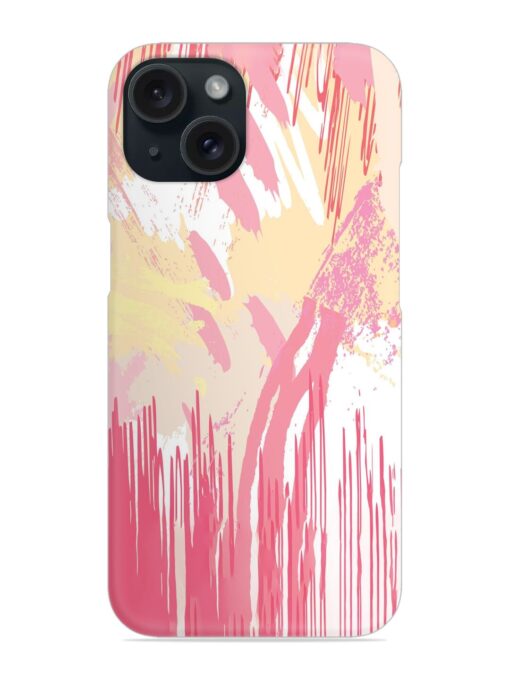 Abstract Colorful Pink Snap Case Zapvi