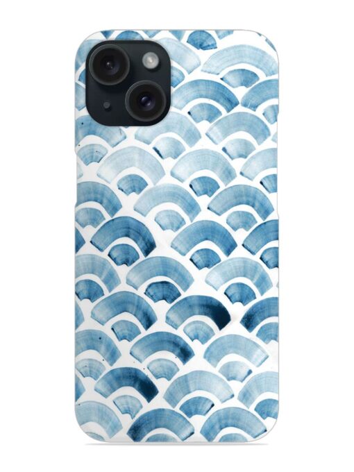 Wave Pattern Watercolor Snap Case Zapvi