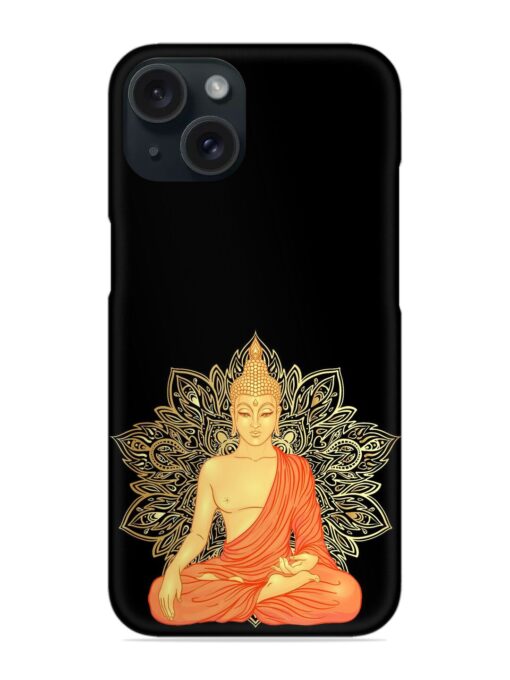 Sitting Buddha Over Snap Case Zapvi