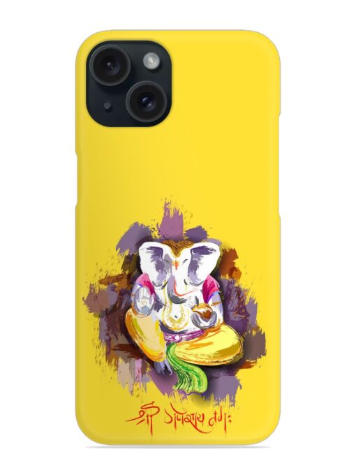 Illustration Lord Ganesha Snap Case Zapvi