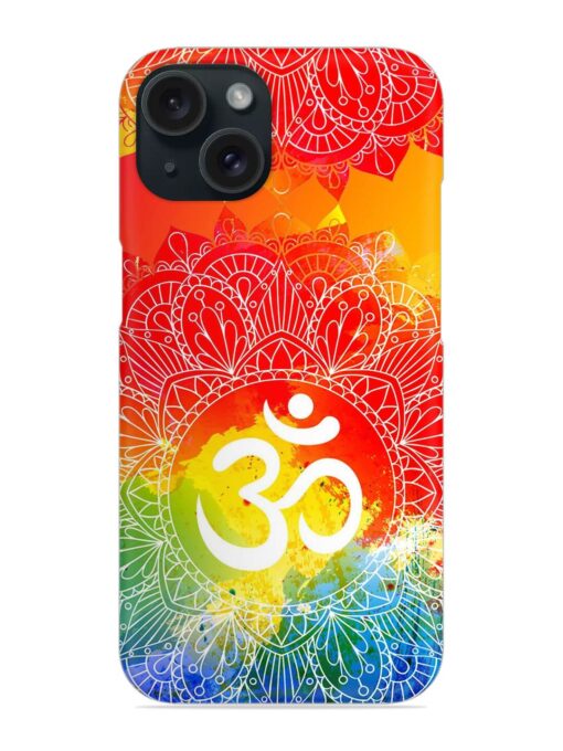 Mandala Ornament Om Snap Case Zapvi