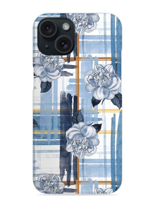 Watercolor Pattern Rose Snap Case Zapvi