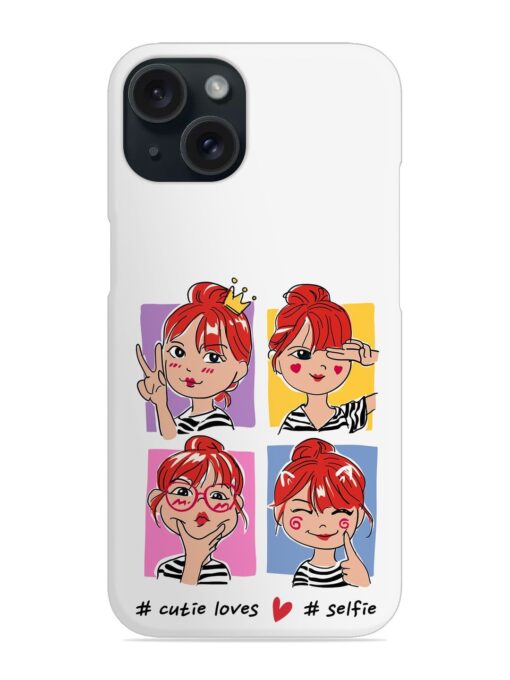 Selfie Slogan Cartoon Snap Case Zapvi