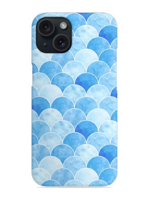 Seamless Watercolor Scales Snap Case Zapvi