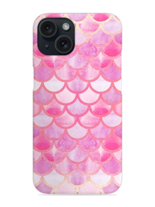 Mermaid Scales Watercolor Snap Case Zapvi