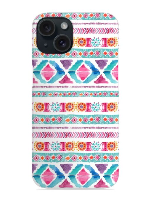 Watercolor Ethnic Card Snap Case Zapvi